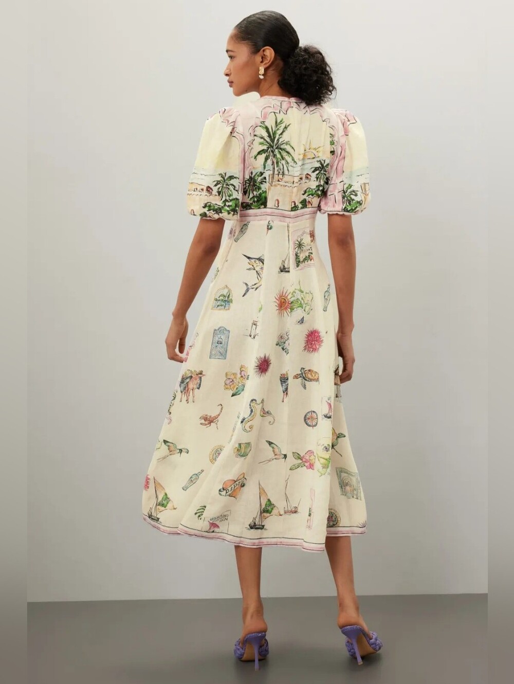 ALÉMAIS SUNSET DRESS SIZE 2 MSRP $495 - Picture 2 of 12